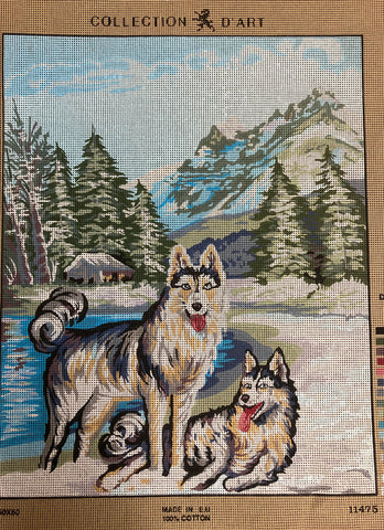 Toile imprimée : thème animaux