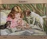 Toile imprimée pour petit point - 14.797