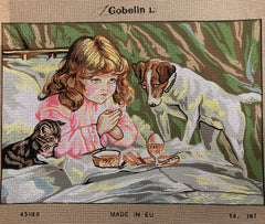 Toile imprimée pour petit point - 14.797