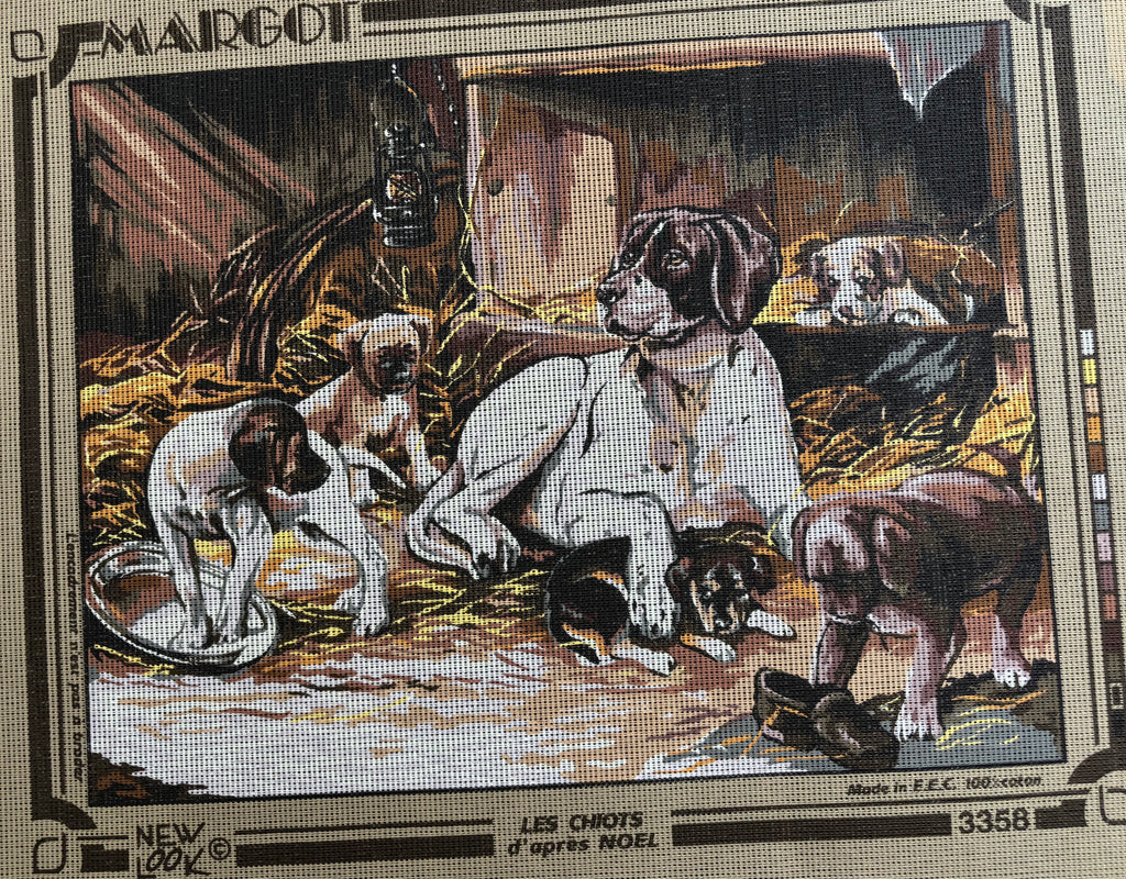 Toile imprimée pour petit point - 3358
