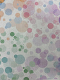 Aida 14 count imprimée - motif bulles