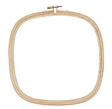 Cerceau-tambour bois - carré 10 pouces - 25 cm