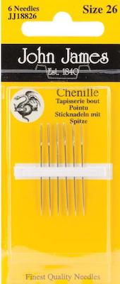 Aiguilles John James - chenille 26