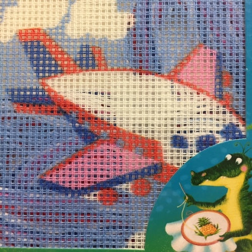 Kit petit point pour enfant - 1001