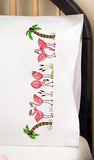 Taies d'oreiller - flamants roses