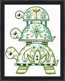 Kit de broderie traditionnelle - Pile de tortue