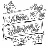 Décalque Aunt Martha's - 4024 - Whimsical butterflies