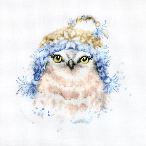 Kit point de croix - The owl