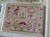 Stitching in quilt