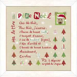Lilipoints - N028 - ma lettre au père Noël