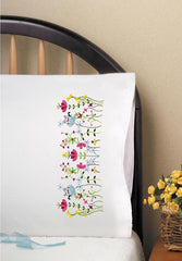 Taies d'oreiller - chats dans les fleurs