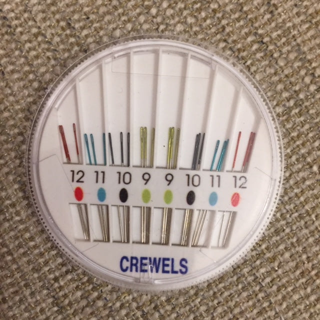 Assortiment d'aiguilles à chas coloré - crewel