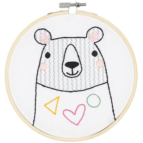 Kit broderie traditionnelle - Bear 2