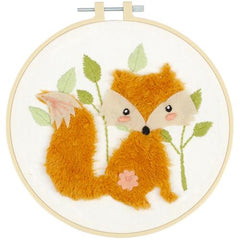 Kit broderie traditionnelle - le renard 2