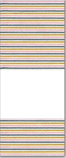 Linge à broder - chevrons