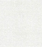 Zweigart - Lugana 28 count - blanc - 1 mètre
