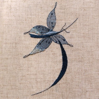 Collection Soizic - lettre papillon J