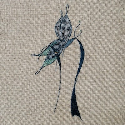 Collection Soizic - lettre papillon N