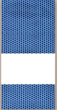 Linge à broder - pois bleus