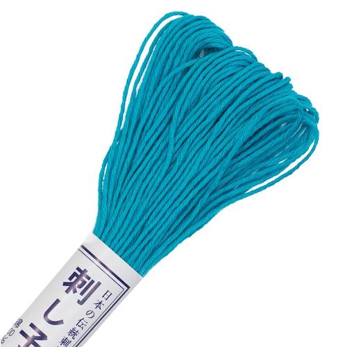 Fil Sashiko de marque Olympus - cyan blue - 17