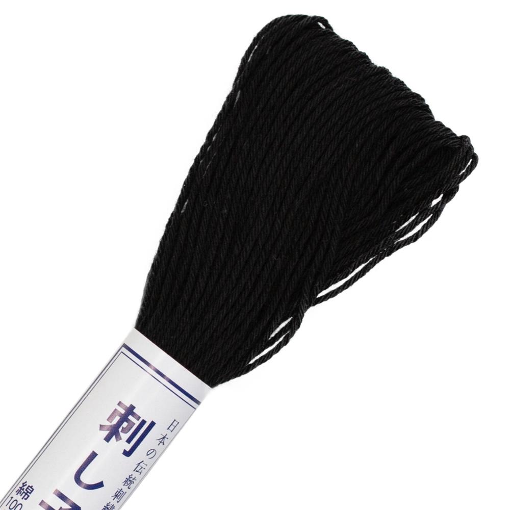 Fil Sashiko de marque Olympus - noir - 20